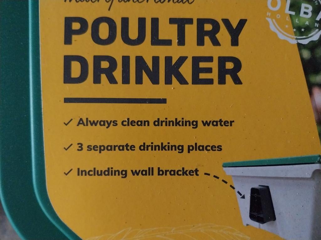 Drinksysteem kippen,poultry drinker, Enlèvement, Neuf, Abreuvement et Alimentation