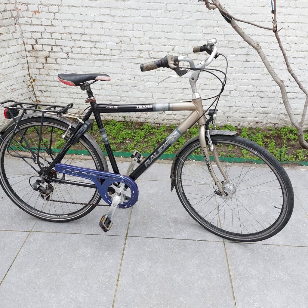 Herenfiets 28 inch, Gebruikt, Velgrem, Versnellingen, 53 tot 57 cm