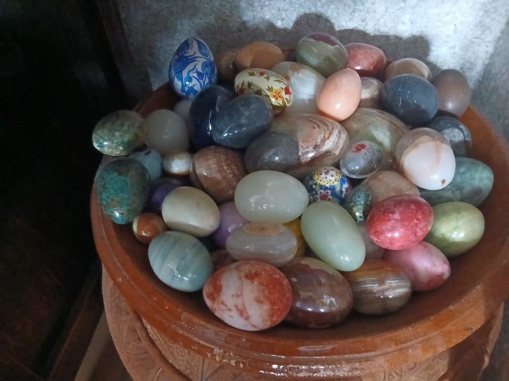 Cristal plus oeufs, Antiquités & Art, Enlèvement