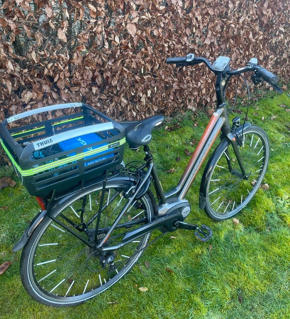 Elektrische fiets - 2500 km - factuur aanwezig, Enlèvement, Utilisé, 50 km par batterie ou plus