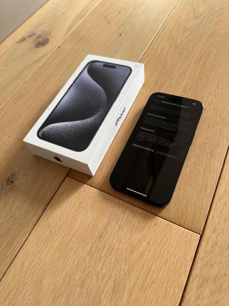 iPhone 15 Pro 256GB – Perfecte nieuwstaat – 100% batterij, Télécoms, Téléphonie mobile | Apple iPhone, Enlèvement ou Envoi, Comme neuf