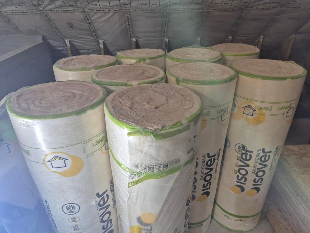 Isover isoconfort 35 dikte 220, Doe-het-zelf en Bouw, Isolatie en Afdichting, 12 cm of meer, Nieuw, 15 m² of meer, Glaswol