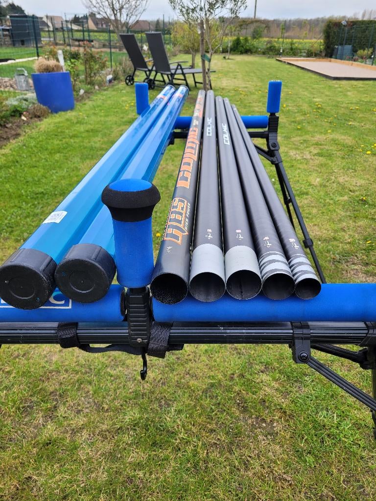 Pack Canne colmic creed wrk 11.50 +kits, Enlèvement, Comme neuf, Ensemble complet