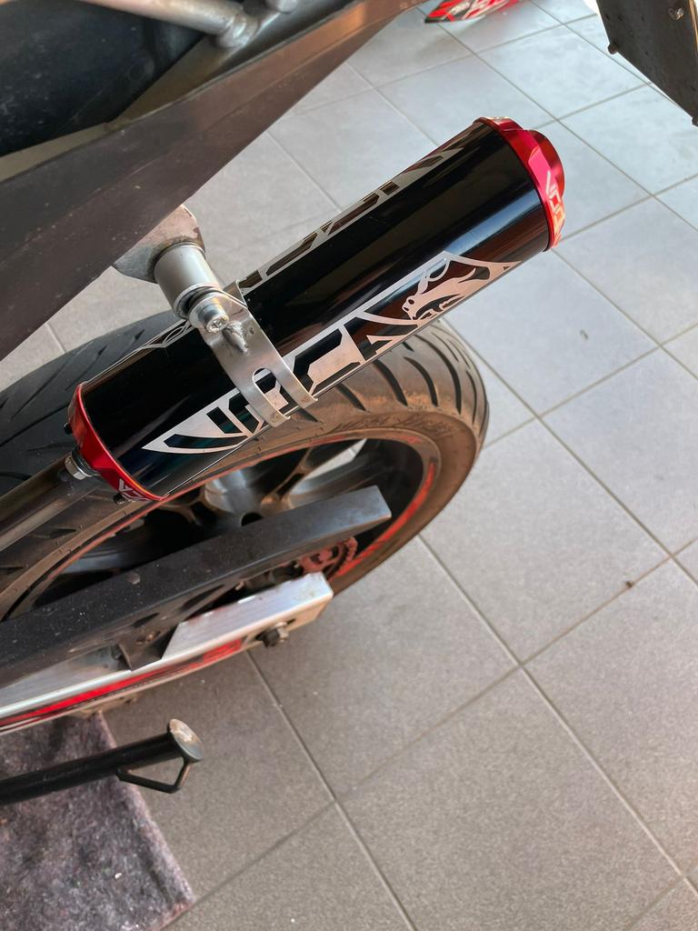 Uitlaat Voca Rookie 50/70cc Bovenlangs Derbi Schakel (CE), Fietsen en Brommers, Ophalen of Verzenden, Nieuw