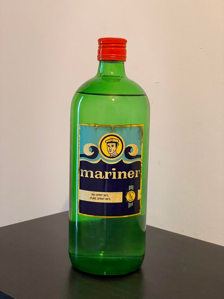 Vintage Mariner Pure Spirit 96% fles 1L, Ophalen of Verzenden