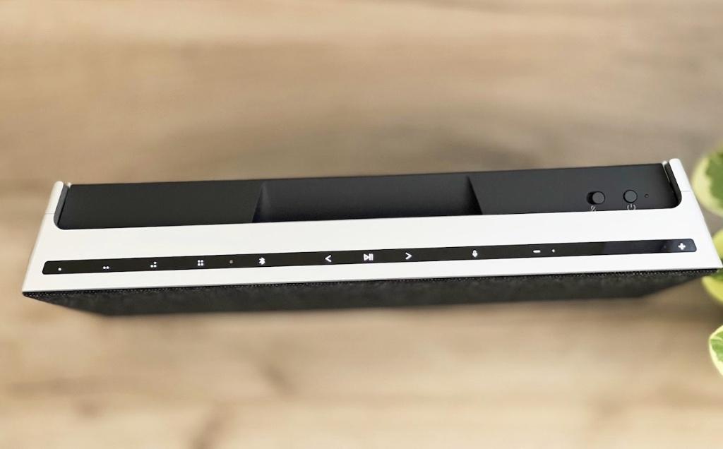 Bang & Olufsen Beosound Level natural Multiroom speaker B&O, Info@bang-olufsen.dk, Zo goed als nieuw, 60 tot 120 watt, Bang & Olufsen Alle 1 / DK-7600 Struer / Denmark