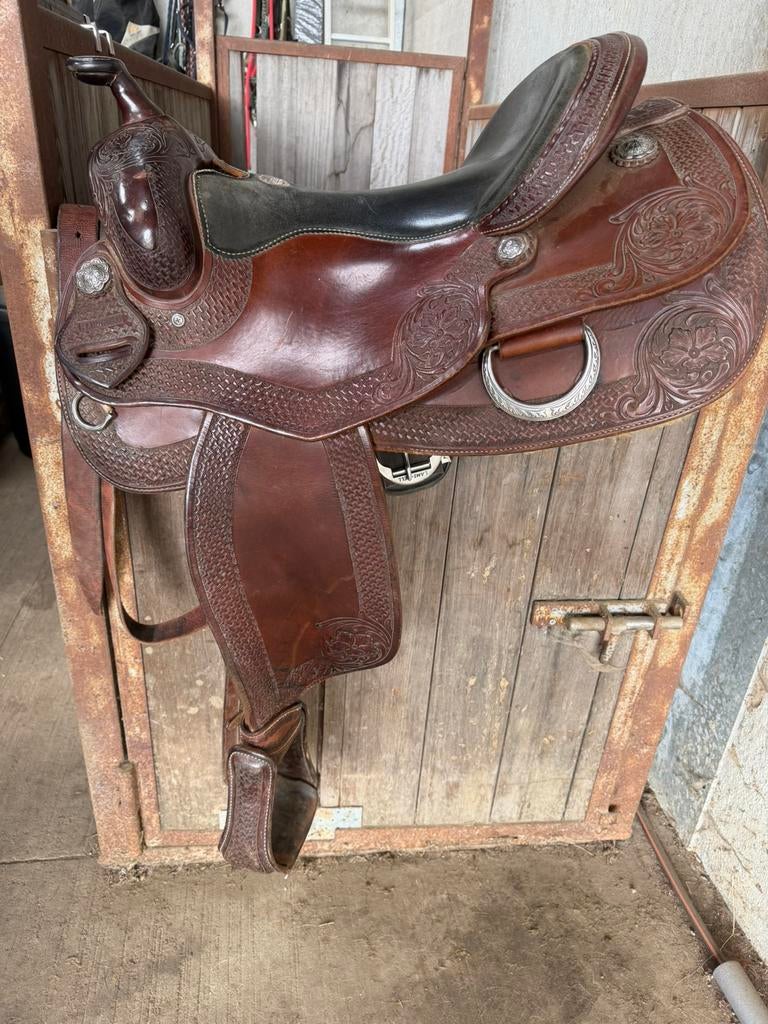 Westernzadel Ranchman (USA) – 16,5 inch - scherpe prijs!, Dieren en Toebehoren, Paarden en Pony's | Zadels, Ophalen