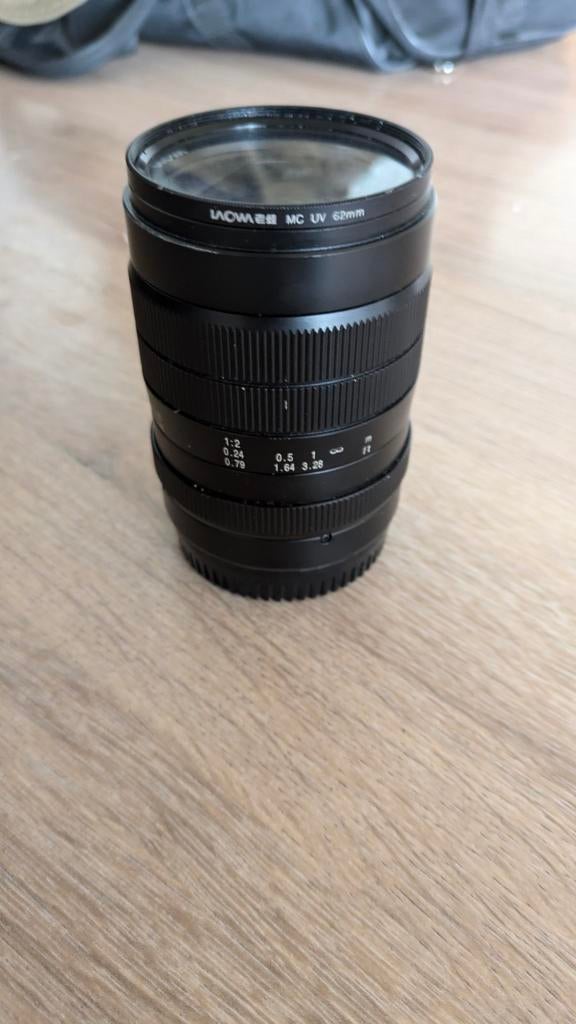 Laowa 60mm f/2.8 2X Ultra Macro lens EF, Audio, Tv en Foto, Ophalen of Verzenden