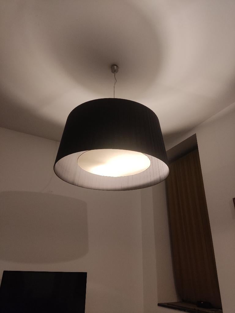 BIEDEN ! Black GT7 pendant lamp by Santa & Cole, Enlèvement, Utilisé, Moins de 50 cm