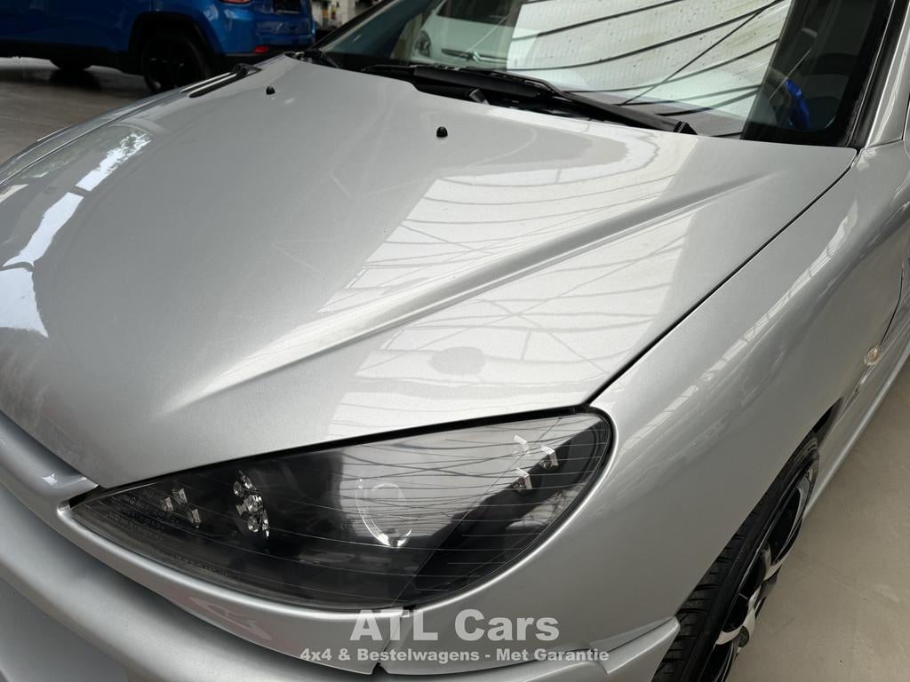 Peugeot 206 1.4 Diesel | LSD Doors | Verlaagd | 1j Garantie, Autos, Peugeot, Cuir, Argent ou Gris, Achat, 50 kW