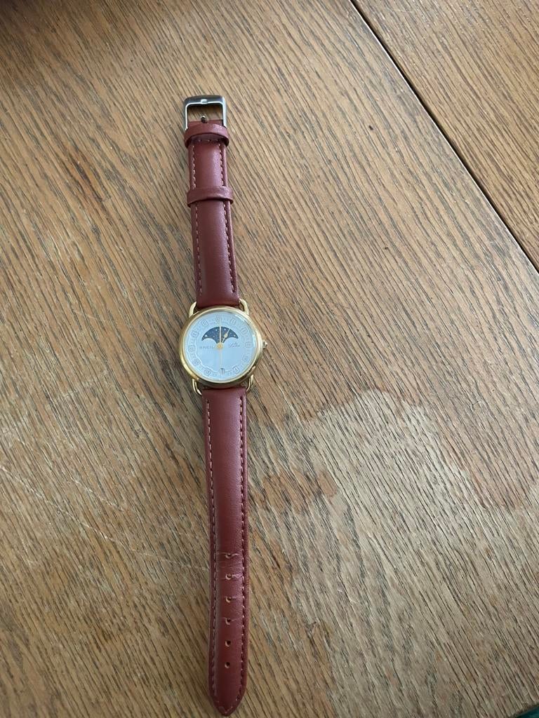 Montre Breill en or 18ct, Enlèvement, Comme neuf, Or, Or