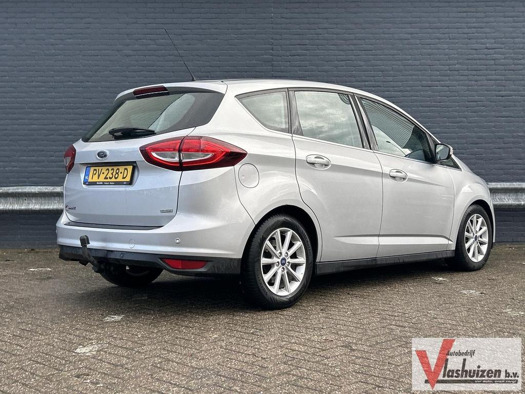 Ford C-Max 1.0 Titanium | Climate | Cruise | Navi | PDC |, Auto's, Ford, Monovolume, Zwart, Start-stop-systeem, Bedrijf