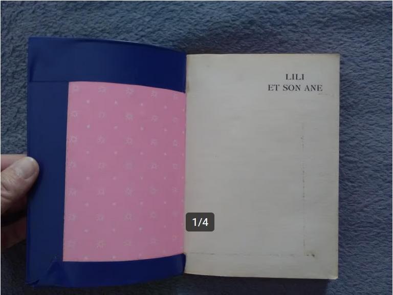 "Lili et son âne" Marguerite Thiebold (1961), Livres, Livres pour enfants | Jeunesse | Moins de 10 ans, Enlèvement ou Envoi, Fiction général