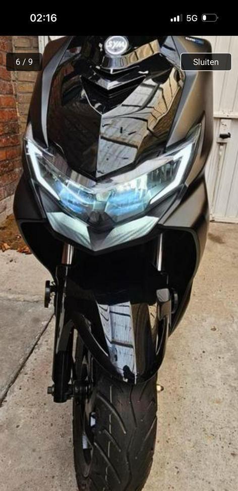 SYM Jet 4 RX – 2024 – Slechts 780 km – Als nieuw, Autres modèles, 49 cm³, Comme neuf, Enlèvement