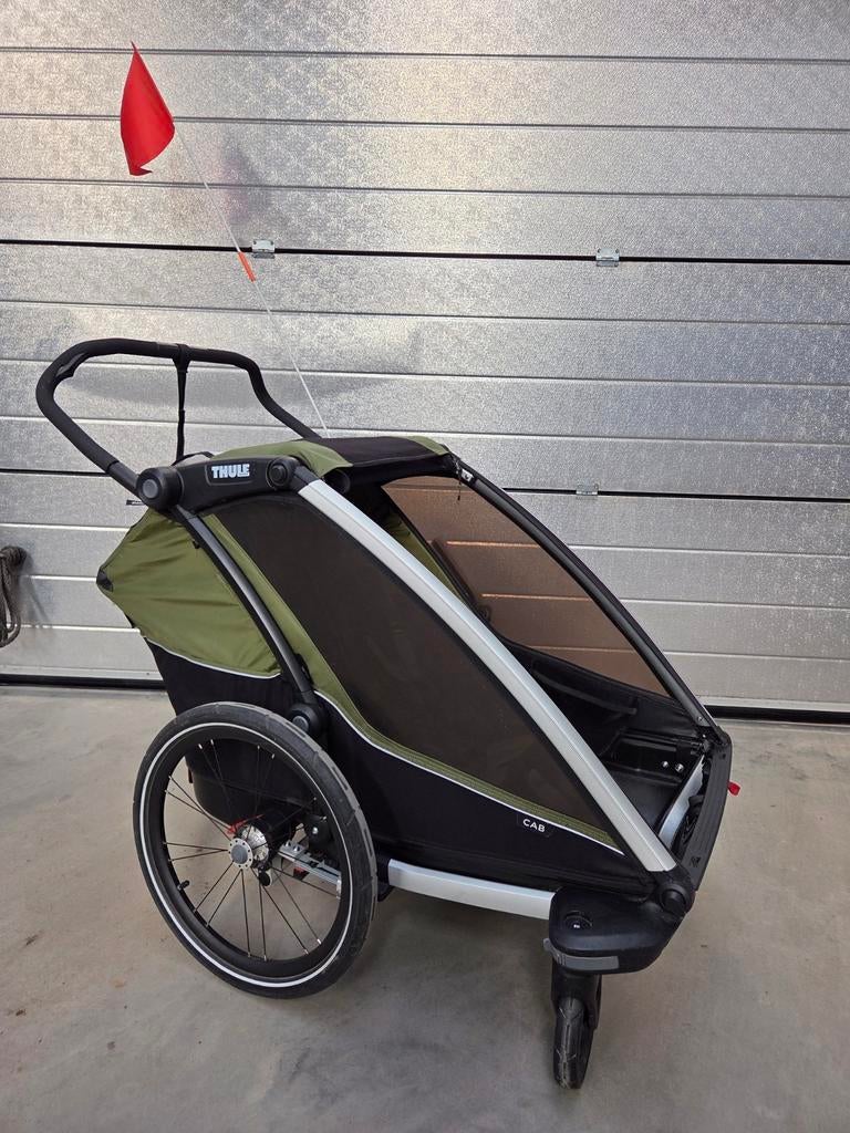Thule fietskar chariot cab 2, Fietsen en Brommers, Ophalen