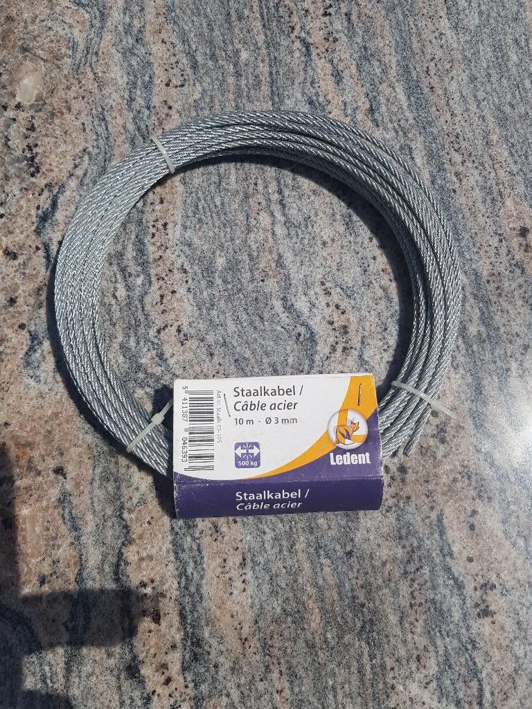 câble en acier, Neuf, 250 mm ou plus, Autres types, Enlèvement