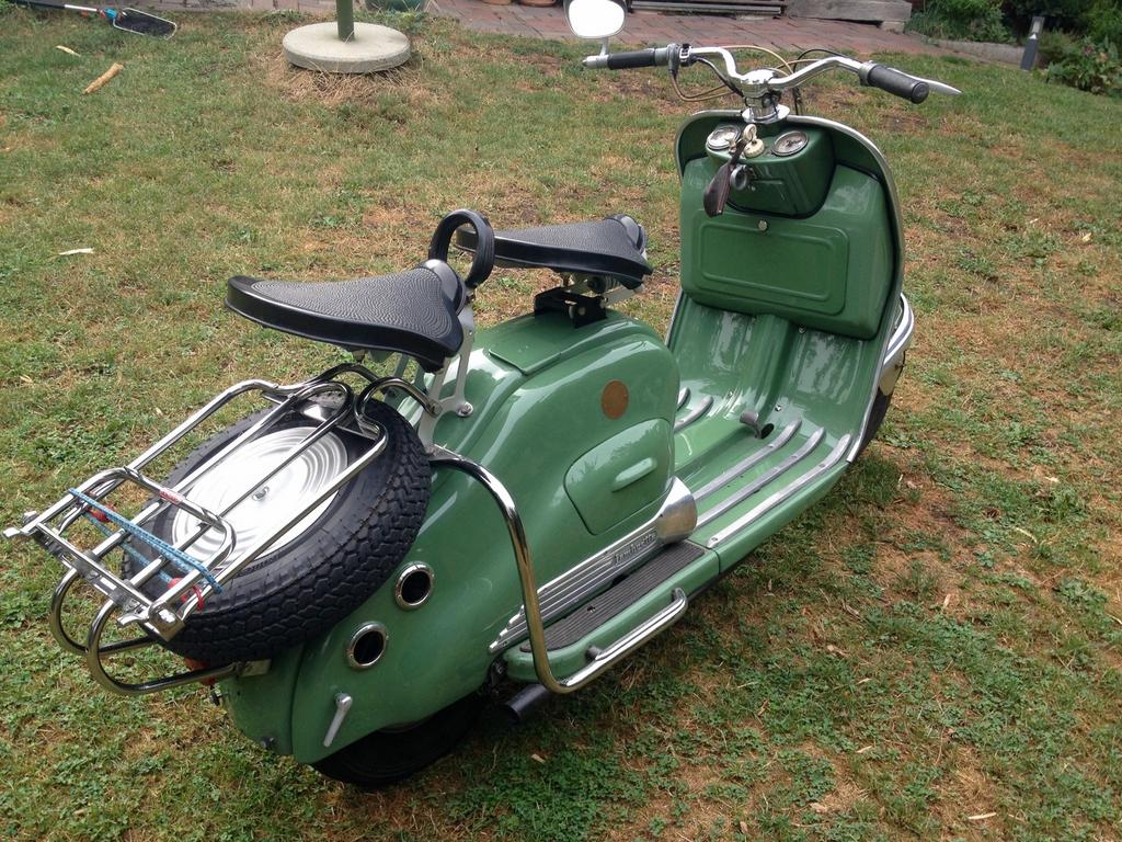 Lambretta LD150 top Originalzustand von 1955, Vélos & Vélomoteurs, Enlèvement, Comme neuf