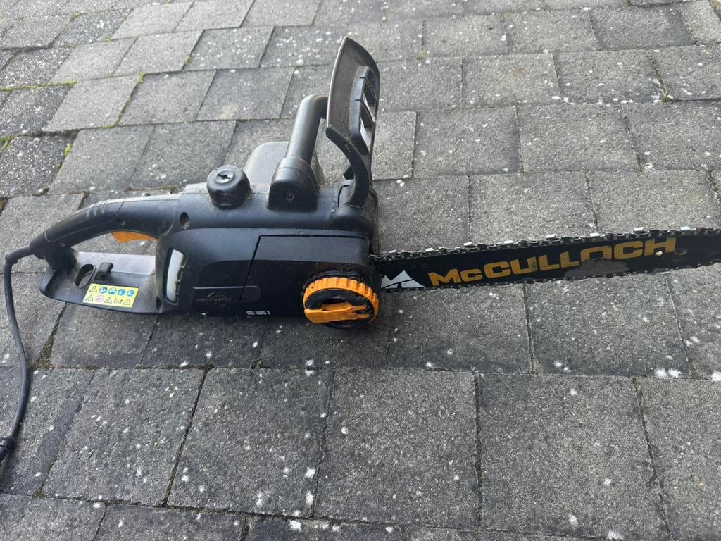 Kettingzaag op stroom, Ophalen, Gebruikt, Elektrisch