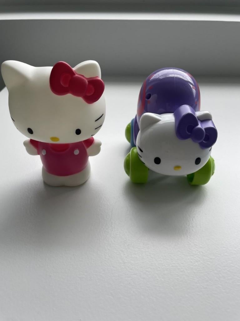 Hello Kitty slakje op wielen + Hello Kitty lampje, Ophalen of Verzenden, Zo goed als nieuw, Lamp