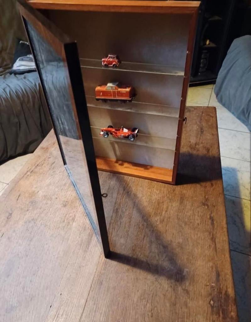 Vitrine pour collection, Enlèvement ou Envoi, Comme neuf, Verre