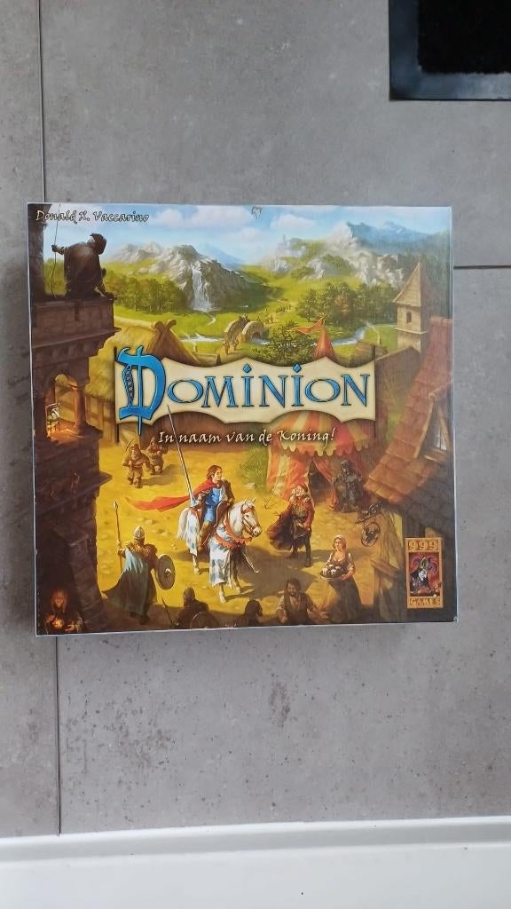kaartspel Dominion in Naam van de Koning 999 games, Trois ou quatre joueurs, Envoi, Comme neuf, 999 Games