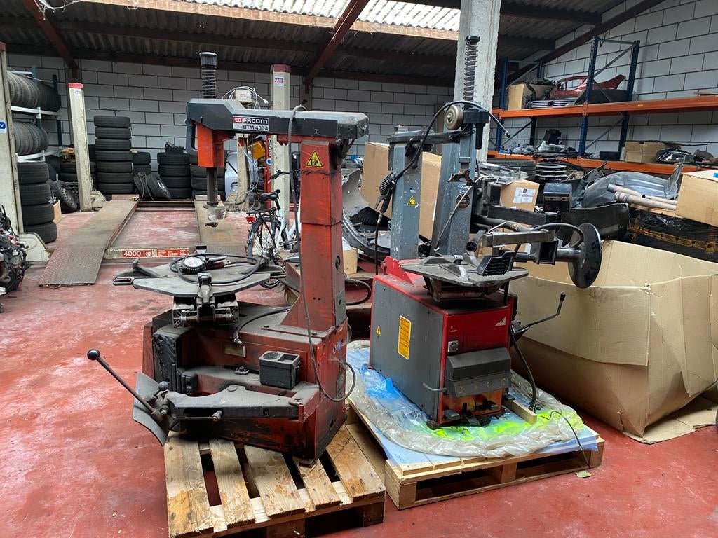 Facom bandenmachines, Auto diversen, Autogereedschap, Ophalen, Gebruikt