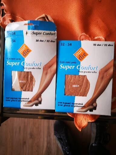 2 paar nylon panty's Nur Die Super confort 52-54, Kleding | Dames, Sokken en Kousen, Ophalen of Verzenden