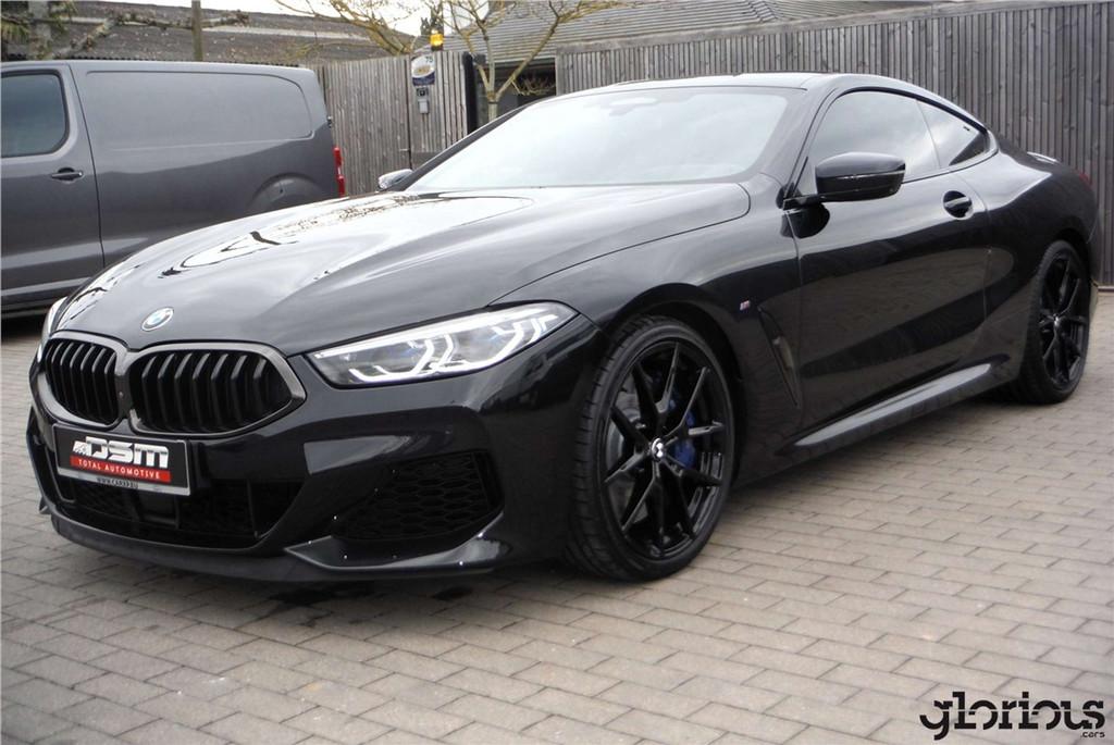 BMW M850 M i xDrive HARMAN - LASER (bj 2019, automaat), Auto's, Automaat, 4 zetels, USB, Gebruikt