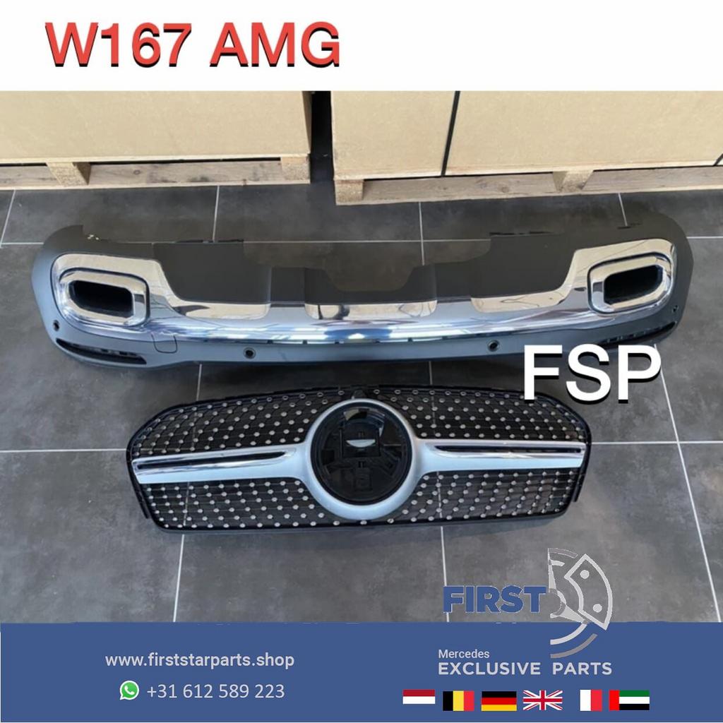 W167 V167 GLE SUV DIAMOND GRIL * AMG LINE DIFFUSER origineel