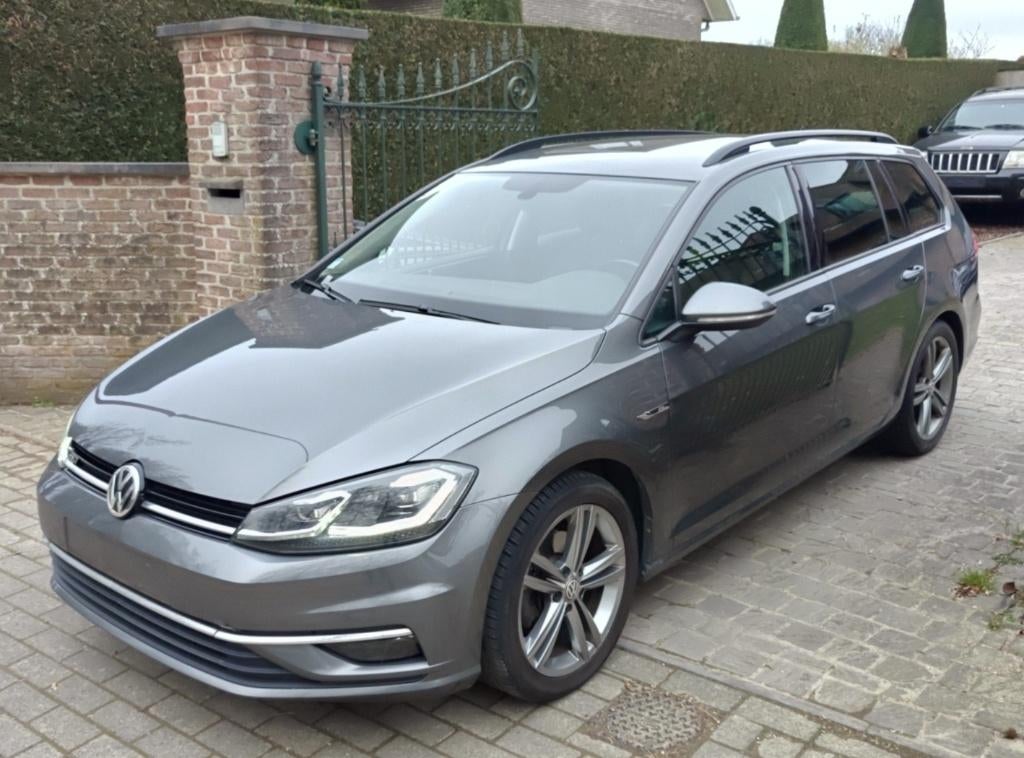 VW Golf TDi DSG - lichte vr - LED - AdaptC - Camera - AA/AC, Autos, Volkswagen, Argent ou Gris, Achat, Euro 6, 2 places