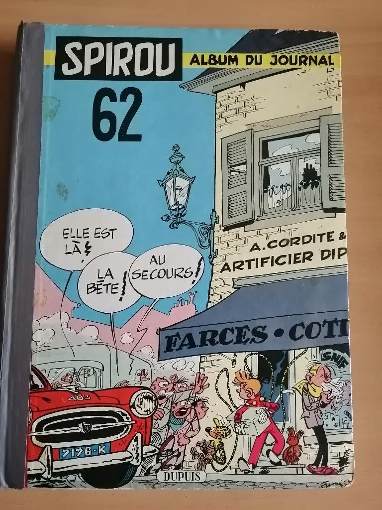 Album du Journal Spirou – 62 – 20e année – E.O.1957, Enlèvement ou Envoi
