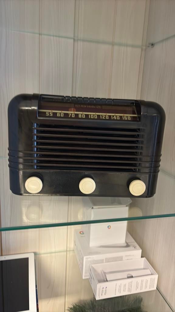 Oude radio, Ophalen, Gebruikt, Radio