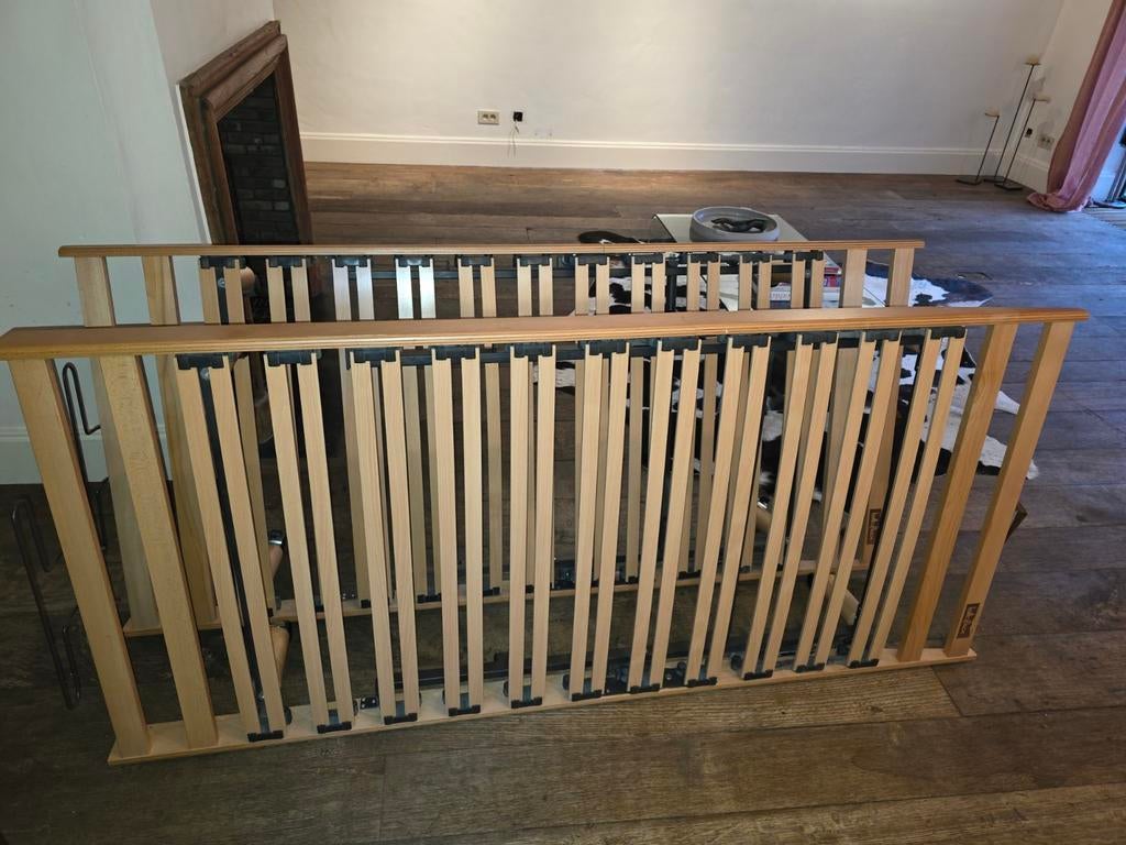 2 kwaliteitsvolle lattenbodems 90x200, Ophalen, 200 cm, 90 cm