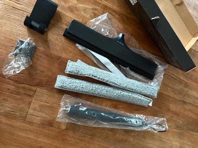 Waterval telescopische douchewisser nieuw, Ophalen of Verzenden, Nieuw, Zwart, Overige typen