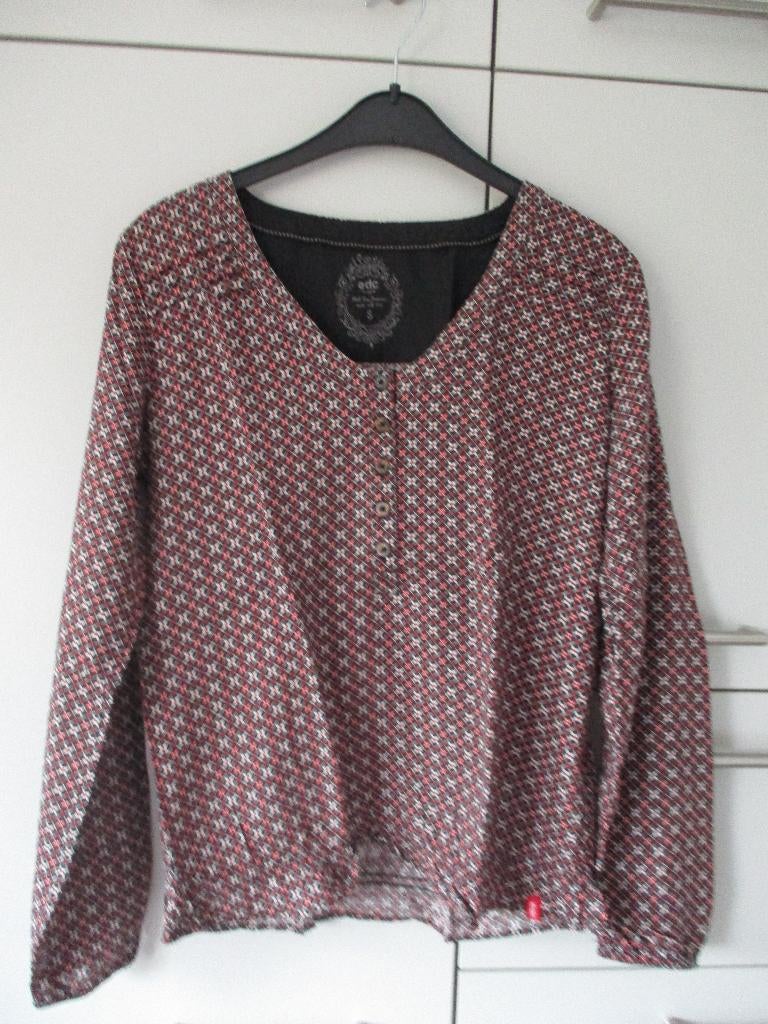 Mooi blousje, maat S, EDC/Esprit, prima staat, Verzenden, Maat 36 (S), Gedragen, Rood