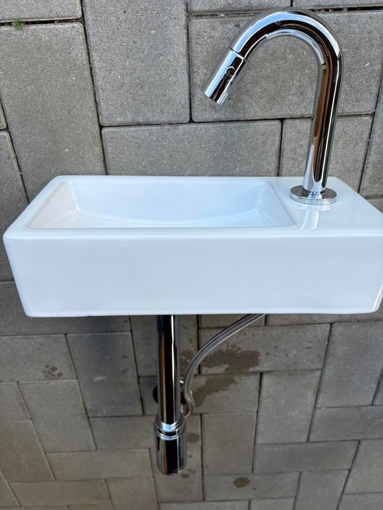 Toilet fonteintje, Doe-het-zelf en Bouw, Sanitair, Ophalen, Zo goed als nieuw, Toilet