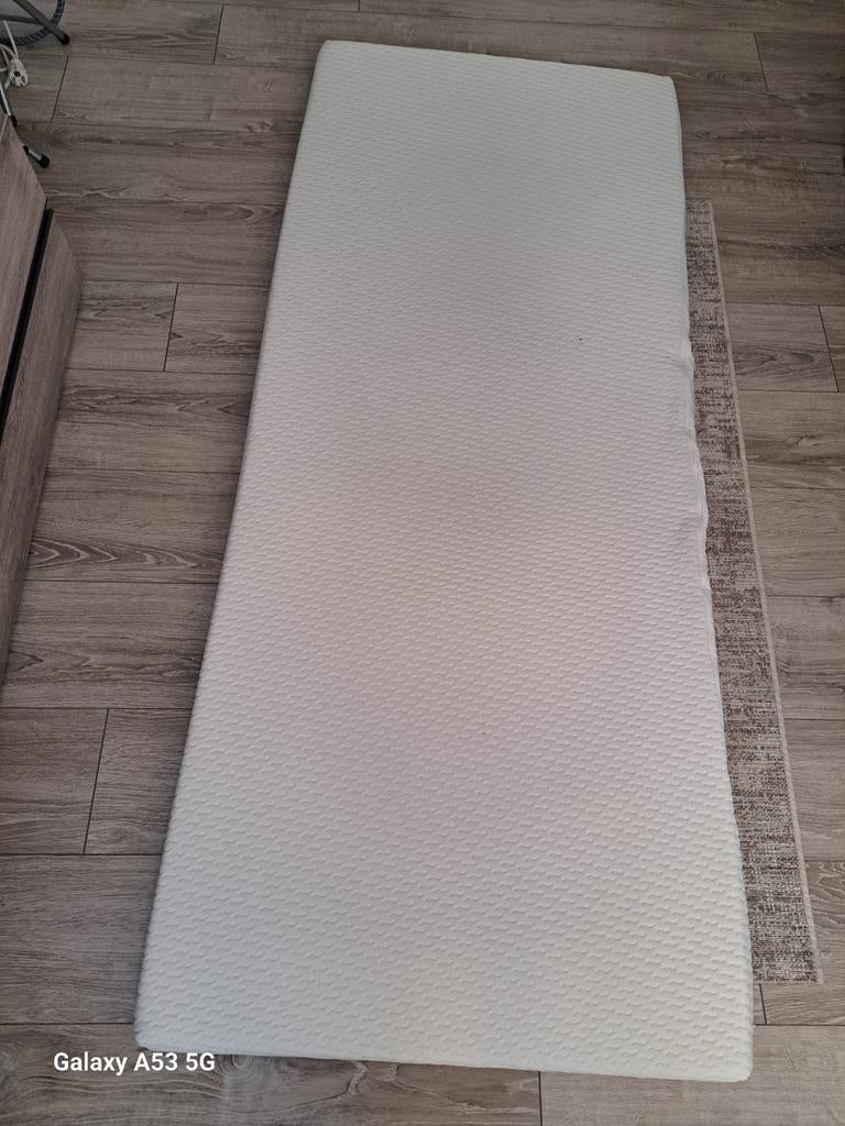 Topmatras Wellpur, 80x200cm, Ophalen, Eenpersoons, Zo goed als nieuw, 80 cm