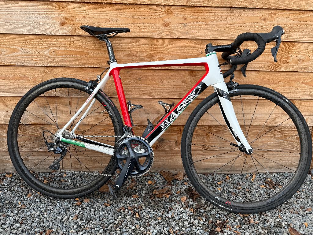 Basso Astra / Zipp 202 & Shimano Ultegra / Maat 53, Enlèvement, Comme neuf