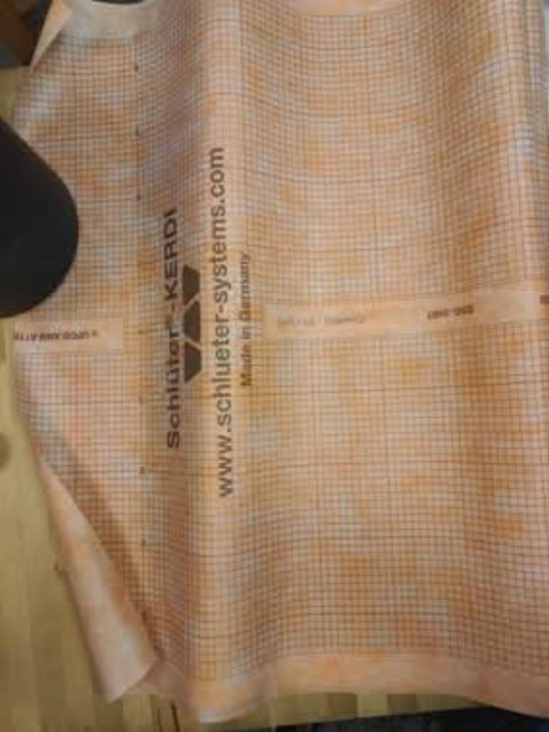 Membrane d'étanchéité pour douche, Bricolage & Construction, Enlèvement, Neuf, Douche