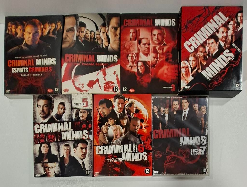 Criminal Minds seizoen 1-7, Cd's en Dvd's, Dvd's | Tv en Series, Ophalen of Verzenden
