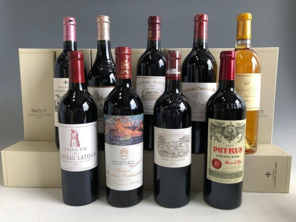 Collection des meilleurs vins Duclot 2010, Neuf, Pleine, Enlèvement, Vin rouge