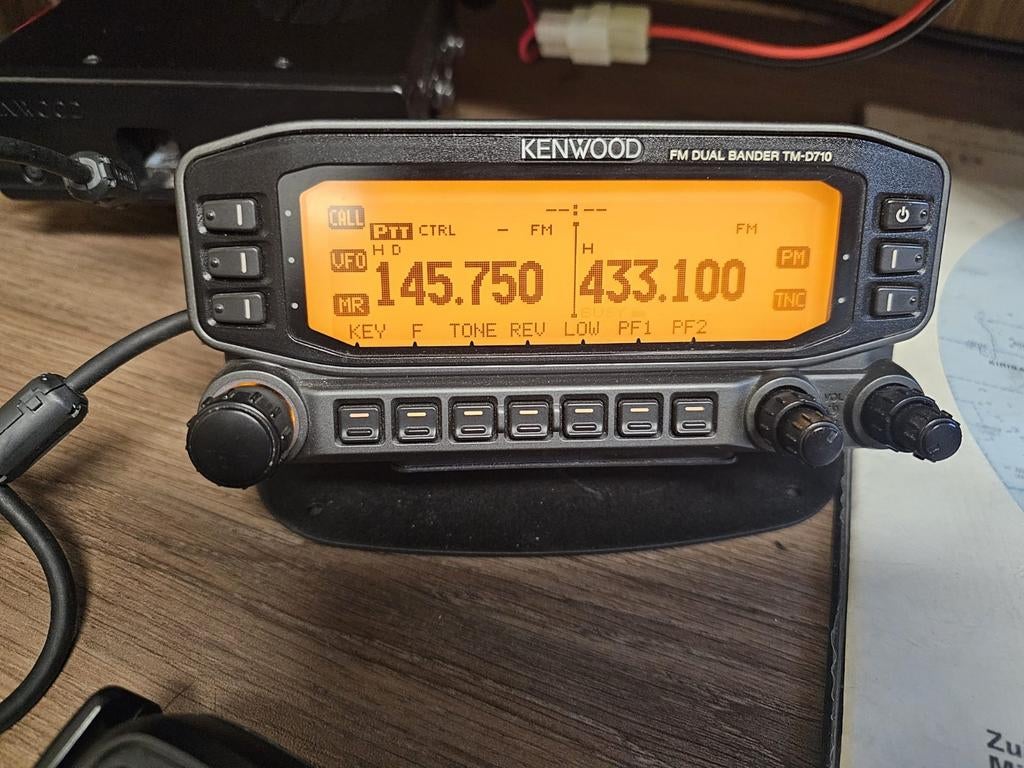 Kenwood tm D710E, Telecommunicatie, Ophalen of Verzenden, Gebruikt, Zender en Ontvanger
