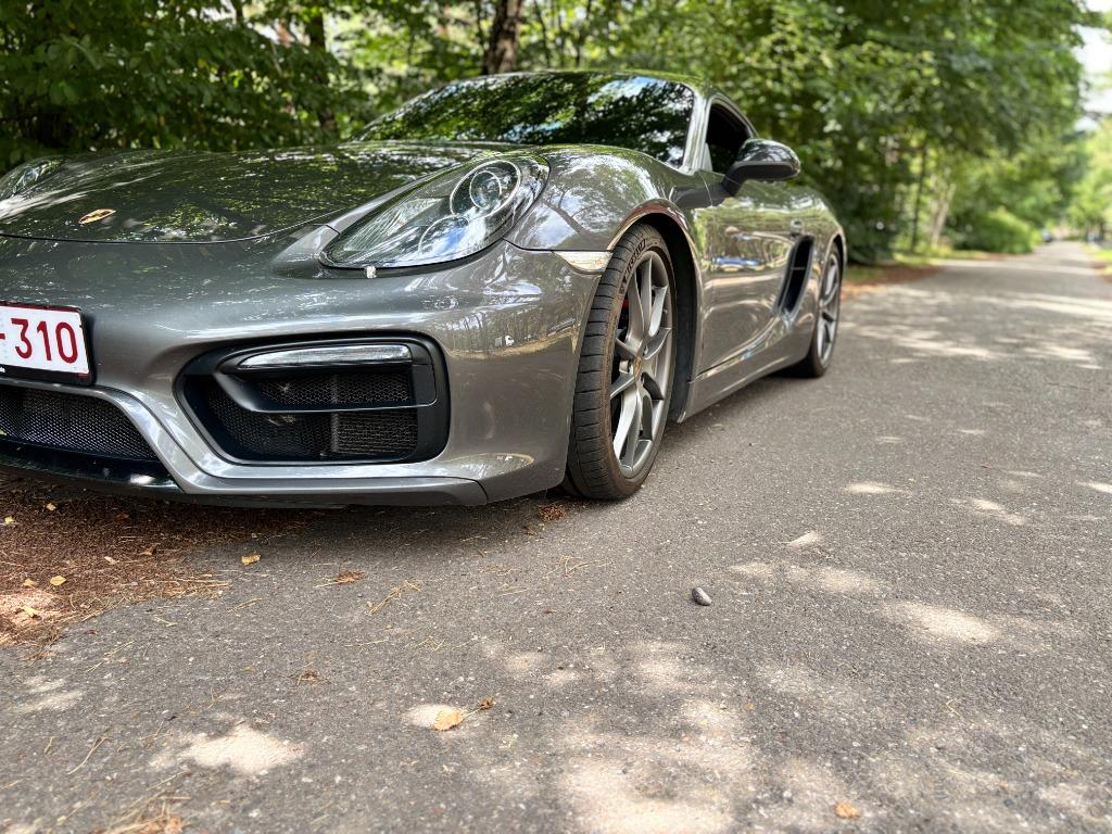 Porsche Cayman S 981 3.4L PDK GTS Style, PSE, Cats & Chrono, Auto's, Porsche, Automaat, Achterwielaandrijving, Zwart, 1445 kg