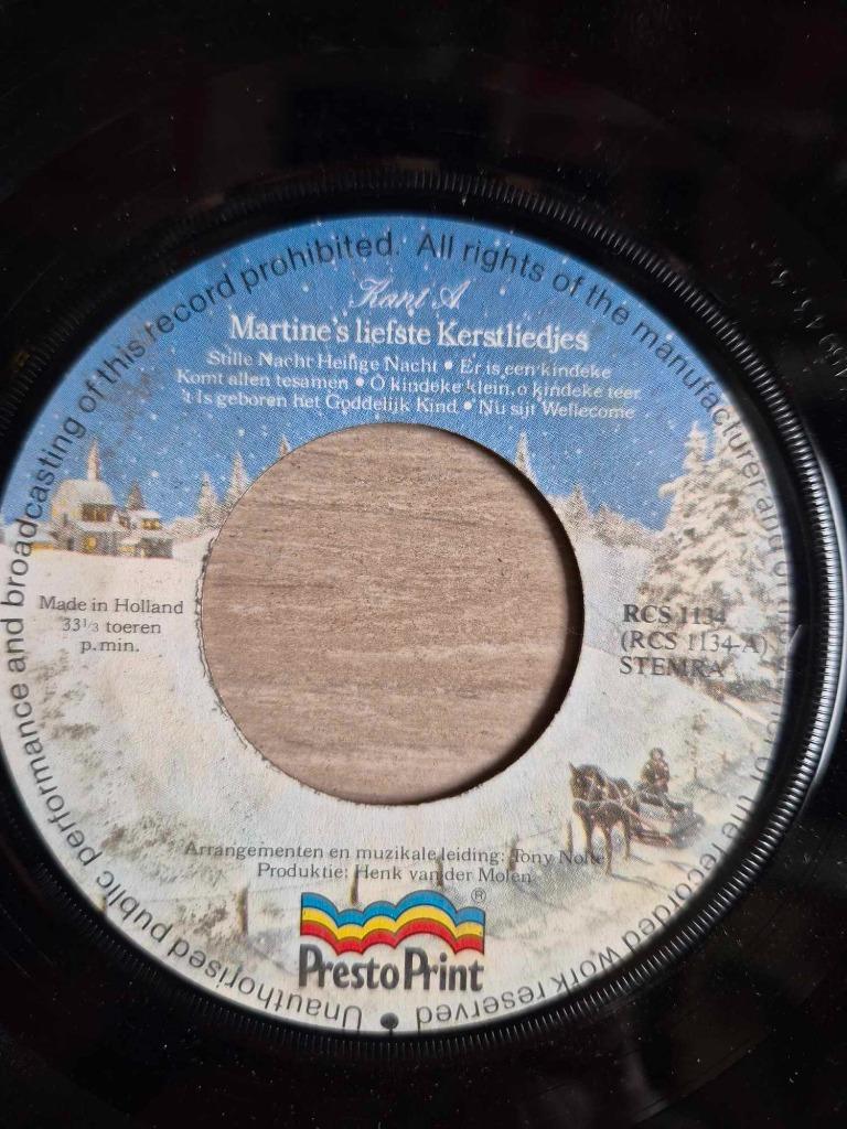 Singel Martine liefste kerstliedjes, Enlèvement ou Envoi