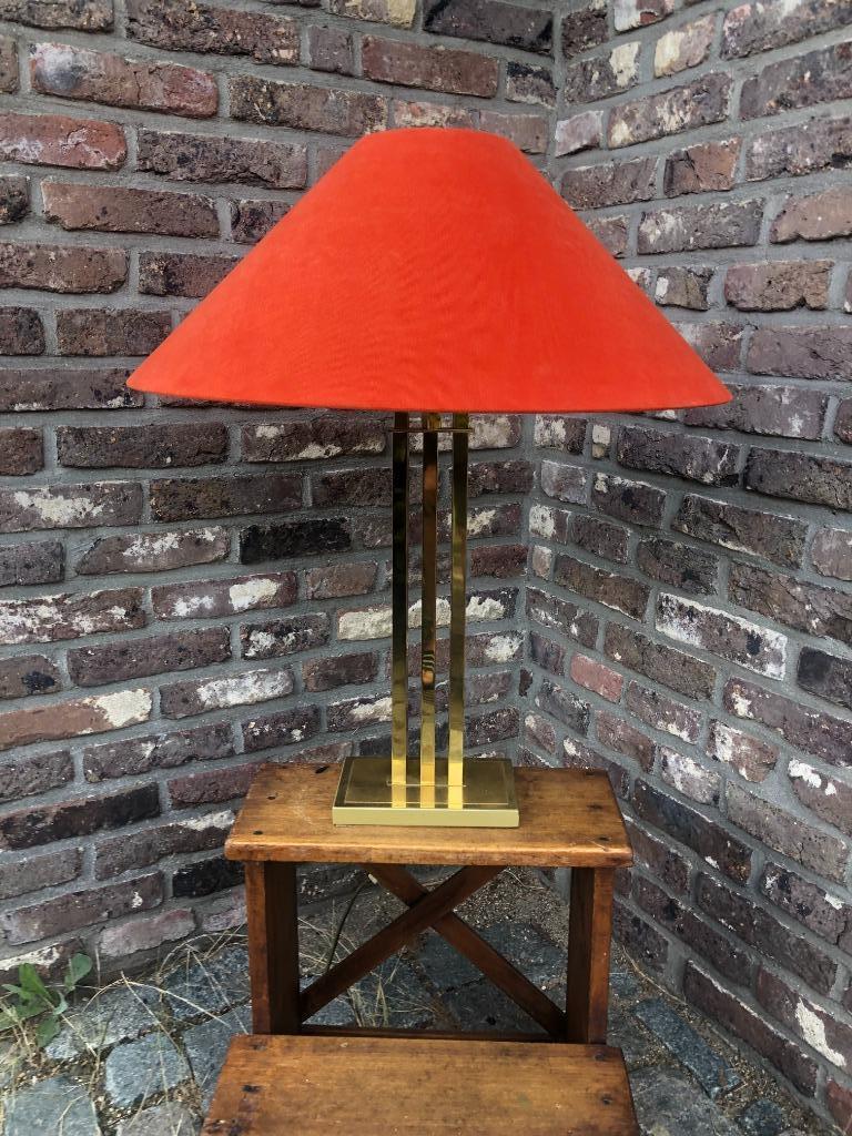 hollywood regency style tafellamp DEKNUDT/WILLY RIZZO, Maison & Meubles, Comme neuf, Enlèvement, Autres matériaux, 50 à 75 cm