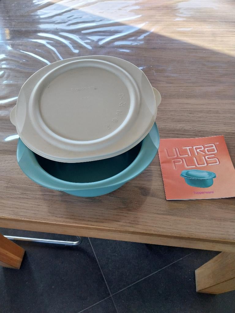 Tupperware Ultra Plus, Huis en Inrichting, Keuken | Tupperware, Ophalen, Zo goed als nieuw, Groen, Bak of Kom