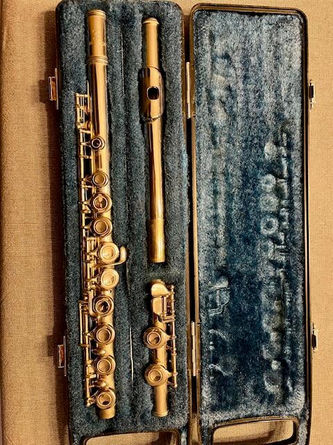 Dwarsfluit Yamaha, Enlèvement, Utilisé, Flûte traversière, Avec valise ou sac
