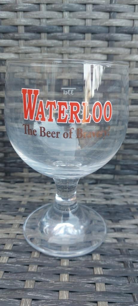 Waterloo glas 33cl, Verzamelen, Ophalen of Verzenden, Zo goed als nieuw