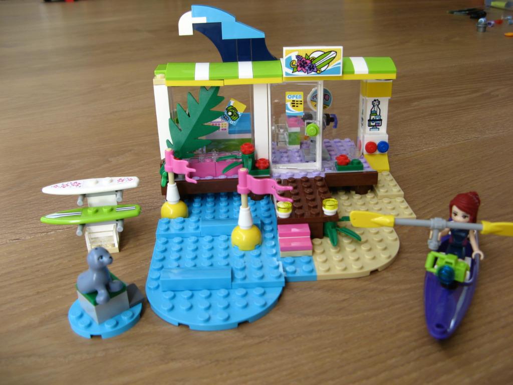 LEGO Heartlake surfshop (41315), Ophalen, Zo goed als nieuw, Complete set, Lego