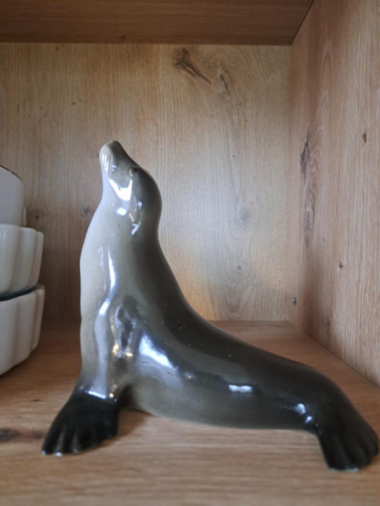 Lomonosov porselein - zeehond - seal, Ophalen of Verzenden